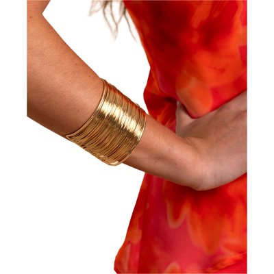 Maxi-bracelet plaqué or multicouche THE-ARE