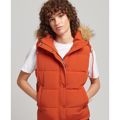 Veste sans manches en imitation fourrure Everest SUPERDRY