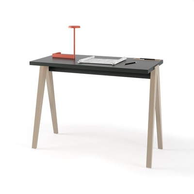 Bureau en placard et hêtre cérusée, COLMAR HERDASA