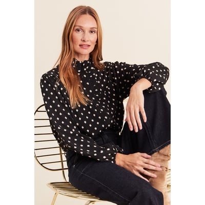 Blouse droite manches longues BREAL