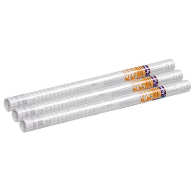 3 Rouleaux protège-livre adhésifs transparents et repositionnables - COVERLY VIQUEL