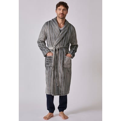 Robe de chambre Thermolactyl en maille jacquard DAMART