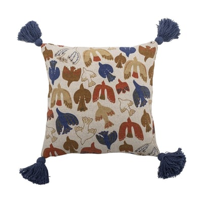 Coussin coton oiseaux  Anniversary BLOOMINGVILLE