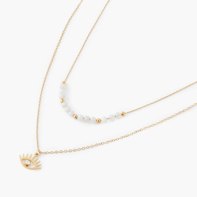 Colliers multirangs,Colliers pendentifs Acier BALABOOSTE