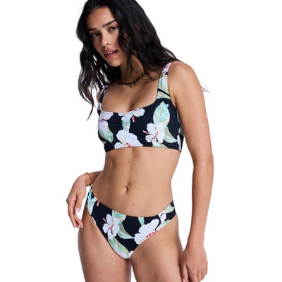 Bas de maillot de bain culotte bikini classique PRINTED ESSENTIALS MODERATE. ROXY
