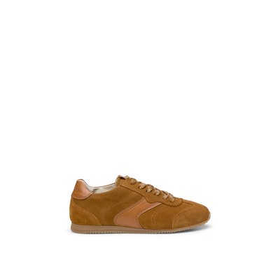 Baskets en cuir velours doux MARC O'POLO