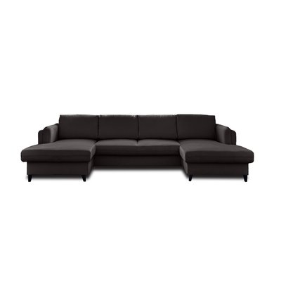 Canapé Panoramique Convertible Velours 7 places - BROOKE LISA DESIGN