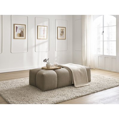 Pouf tissu chiné, EVEREST BOBOCHIC