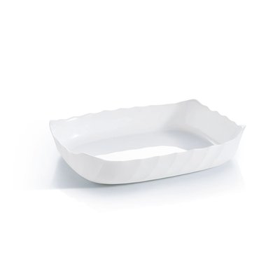 Plat de cuisson blanc 32 x 26 cm Smart Cuisine Trianon - Luminarc LUMINARC