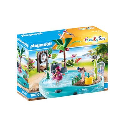 Piscine avec jet d'eau PLAYMOBIL