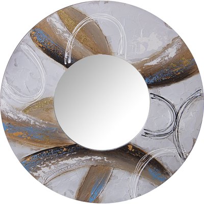 Miroir en bois rond élégance RECOLLECTION