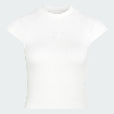 T-SHIRT CÔTELÉ TENUE PETIT LOGO ADIDAS ADIDAS SPORTSWEAR