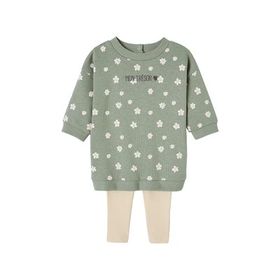 Ensemble robe + legging VERTBAUDET