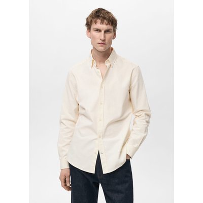 Chemise 100 % coton rayures bicolores MANGO MAN