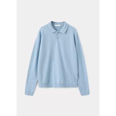 Pull-over maille col polo MANGO KIDS