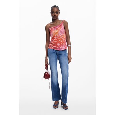 Desigual - Jean évasé couture torsadée DESIGUAL
