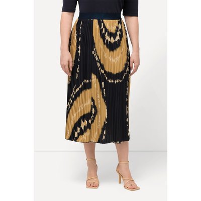 Jupe plissée à imprimé batik ULLA POPKEN