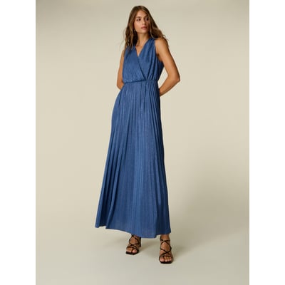 Robe longue plissée OLTRE