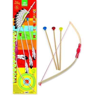 Arc + 3 flèches sur carte VILAC