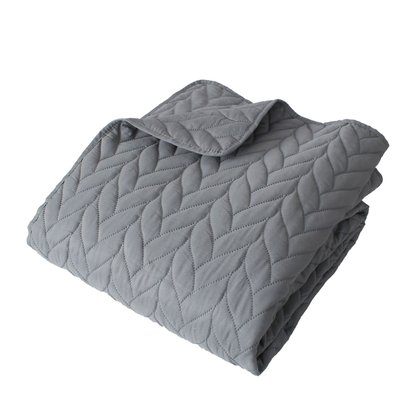 Couvre lit en microfibre dessin par ultrason HOME MAISON