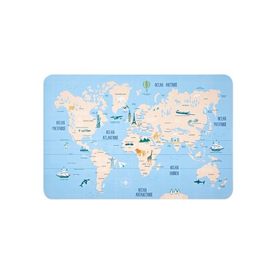 Sous Main Mappemonde VERTBAUDET
