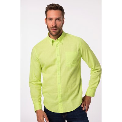 Chemise en lin mélangé. Manches longues et JP1880