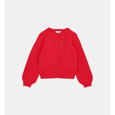 Gilet rouge bebe top