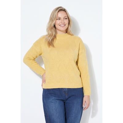 Pull oversize, motif losanges ULLA POPKEN