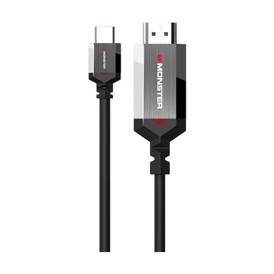 Câble USB-C USB C vers HDMI 4K HDR 60HZ 2M MONSTER CABLE