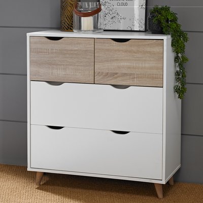 Scandi Chest of 4 drawers SO'HOME