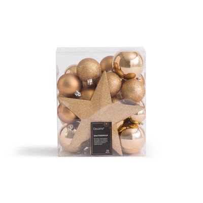 Weihnachtskugel-Set, 33 Teile Caspar LA REDOUTE INTERIEURS