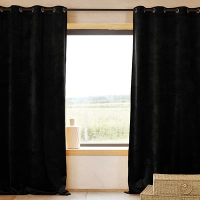 Rideau Ignifugé  M1 en velours premium - QABANE HOME MAISON