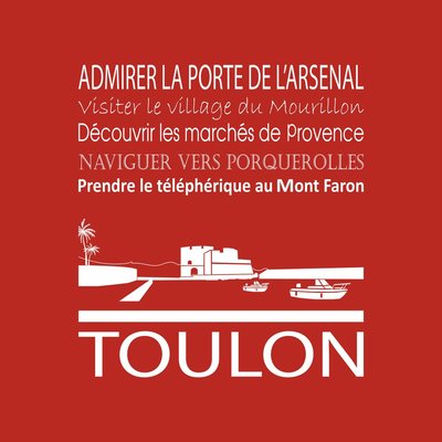 Tableau Sur Toile Toulon ILLUSTRATION CEANOTHE