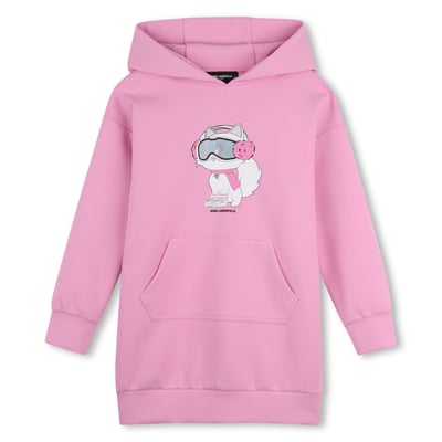 Robe à capuche KARL LAGERFELD KIDS