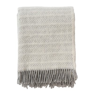 Plaid chaud laine agneau bio  Alm KLIPPAN