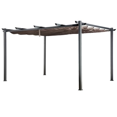 Pergola autoportante, 3 x 4m, CASSIS HAPPY GARDEN