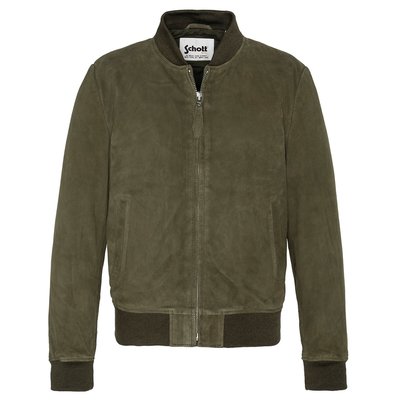 Blusão bomber, em pele de cabra, LC300 SCHOTT