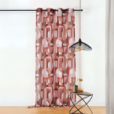 Voilage tamisant esprit seventies LINDER