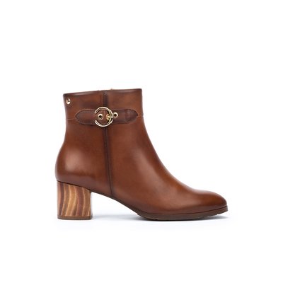 Bottines à talon cuir CALAFAT PIKOLINOS