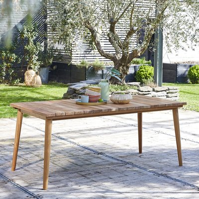 Table de jardin en teck massif 6/8 places  ESTHER BERAH GETAH