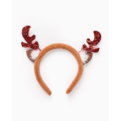 Bandeau pour cheveux avec oreilles et paillettes CHRISTMAS ZIPPY