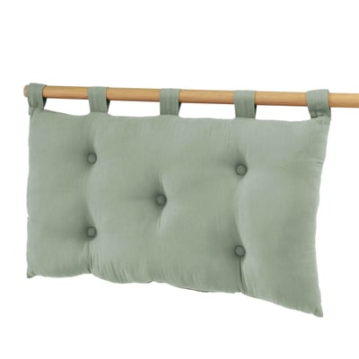 Tête de lit 5 boutons Gaze de coton Gaia EDEN