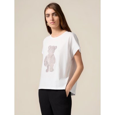 T-shirt réalisée en jersey 100% coton OLTRE