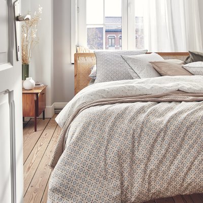 Housse de couette imprimée en percale de coton, GALADRIEL ESSIX