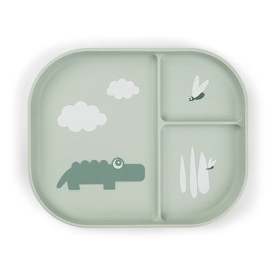 Assiette foodie plateau Croco DONE BY DEER