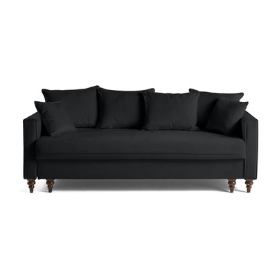 Canapé Convertible en Velours 3 places - FLAMINGO LISA DESIGN