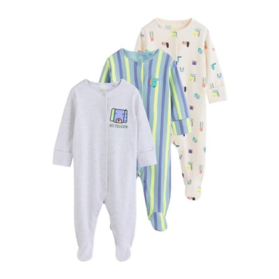 Dors-bien à zip double sens bébé, lot de 3 NEXT