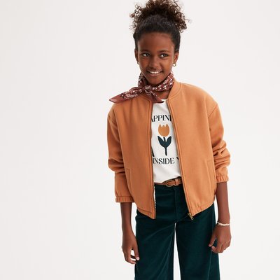 Sweat zippé en molleton, doublure sherpa LA REDOUTE COLLECTIONS
