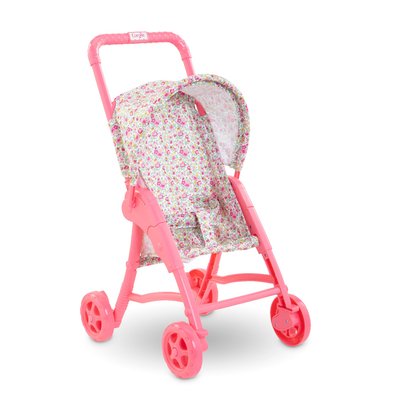 Poussette Fleurie pour poupon 30 cm COROLLE
