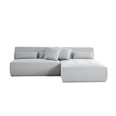 Canapé d'Angle réversible en Tissu mailles 3D 4 places - ONYX LISA DESIGN